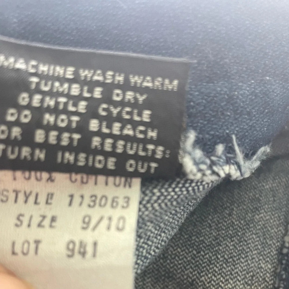 Vintage 80's Bonjour Dark Wash Jeans Size - Picture 7 of 9